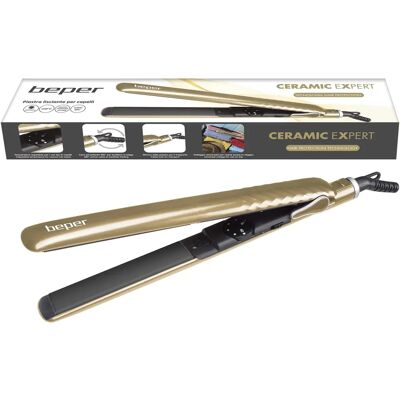 BEPER 40450GO Lady B Hair Straightener - Hair Straightener BEPER 40450GO Lady B Hair Straightener - Hair Straightener