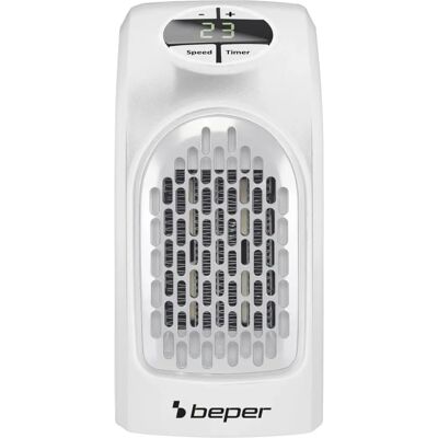 Calefactor de Pared Portátil BEPER para Espacios Pequeños, Oficinas, Baño Calefactor de Pared Portátil BEPER para Espacios Pequeños, Oficinas, Baño