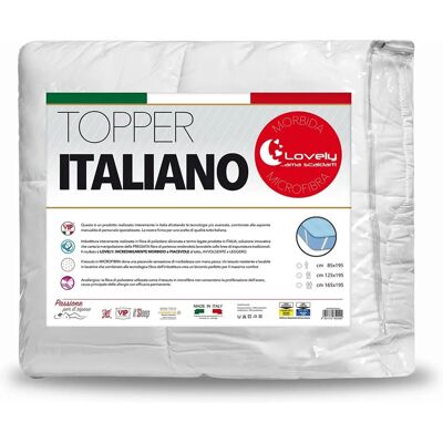 V.I.P. - C.852139 - Microfibra - Riempimento in poliestere - Base letto V.I.P. - C.852139 - Microfibra - Riempimento in poliestere - Base letto