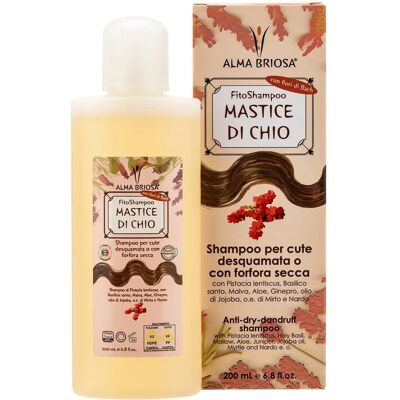 Shampoo Alma briosa Mastice di Chio Vegan Bio Antiforfora - Shampoo Shampoo Alma briosa Mastice di Chio Vegan Bio Antiforfora - Shampoo