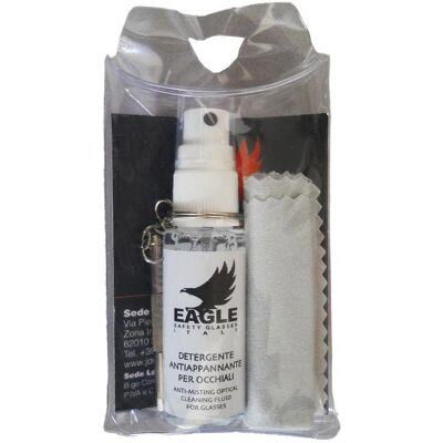 Kit di manutenzione Eagle - Panno in microfibra, Spray antigoccia, Cacciavite Kit di manutenzione Eagle - Panno in microfibra, Spray antigoccia, Cacciavite