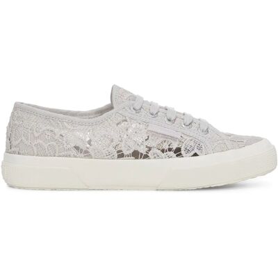 Superga - 2750 MACRAME - Grigio - Tessuto - Shoes Superga - 2750 MACRAME - Grigio - Tessuto - Shoes