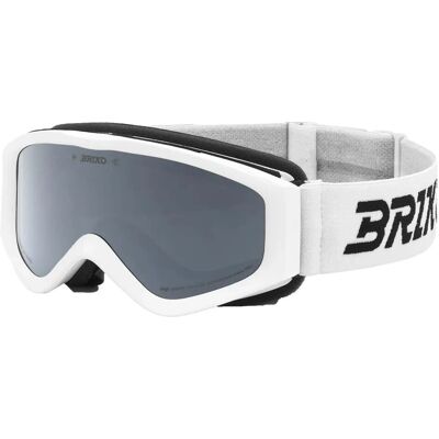 Masque de Ski Briko Thunder Blanc Protection UV pour Enfants - Publicité Masque de Ski Briko Thunder Blanc Protection UV pour Enfants - Publicité