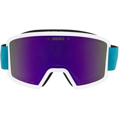 Masque de ski enfant Briko Frostbite - Protection UV 100% - Publicité Masque de ski enfant Briko Frostbite - Protection UV 100% - Publicité