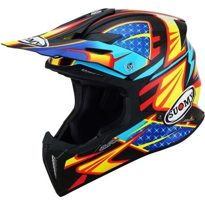 Casco Motocross Suomy X-Wing Duel - Sicurezza & Ampio Campo Visivo Casco Motocross Suomy X-Wing Duel - Sicurezza & Ampio Campo Visivo