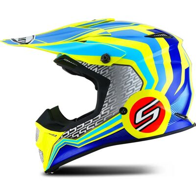 Casco Cross Suomy Speed Pro Forward Mips Blu-Giallo - 2XL Casco Cross Suomy Speed Pro Forward Mips Blu-Giallo - 2XL