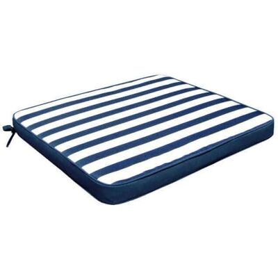 GARDENESS - Cuscino in poliestere 50x45 cm - Blu - Cuscino GARDENESS - Cuscino in poliestere 50x45 cm - Blu - Cuscino