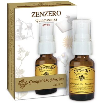 Dr. Giorgini Zenzero Quintessenza Spray - Suplemento Dr. Giorgini Zenzero Quintessenza Spray - Suplemento