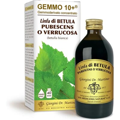 Giorgini Betula Linfa - Suplemento Natural de Savia de Abedul - 200ml Giorgini Betula Linfa - Suplemento Natural de Savia de Abedul - 200ml