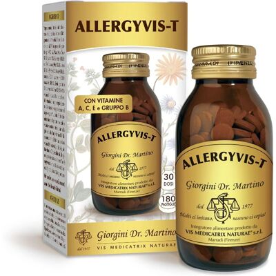 Dr. Giorgini Allergyvis-T Soporte respiratorio - 180 comprimidos Dr. Giorgini Allergyvis-T Soporte respiratorio - 180 comprimidos