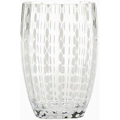 Zafferano Perle Transparentes Becherglas-Set - 2/6 Stück, Handgefertigt Zafferano Perle Transparentes Becherglas-Set - 2/6 Stück, Handgefertigt