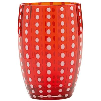 Zafferano Perle Rote Gläser Set - Trinkgläser Zafferano Perle Rote Gläser Set - Trinkgläser