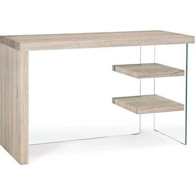 BIZZOTTO Bureau Bilbao - Design Moderne en Bois et Verre - Publicité BIZZOTTO Bureau Bilbao - Design Moderne en Bois et Verre - Publicité