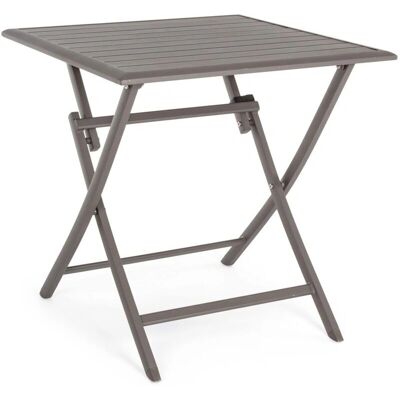 Table Pliante en Aluminium Elin - Jardin & Véranda - 110x70cm - Publicité Table Pliante en Aluminium Elin - Jardin & Véranda - 110x70cm - Publicité