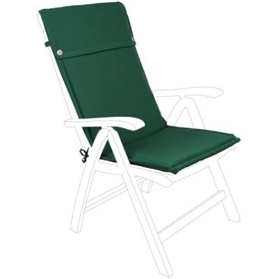 Bizzotto - Cuscino per Sedia da Giardino - Verde Scuro - Cuscino per Sedia da Giardino Bizzotto - Cuscino per Sedia da Giardino - Verde Scuro - Cuscino per Sedia da Giardino