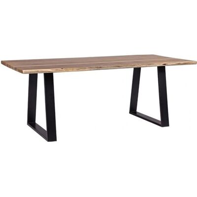 Table Artur en Acacia Bizzotto - Rectangle - Publicité Table Artur en Acacia Bizzotto - Rectangle - Publicité