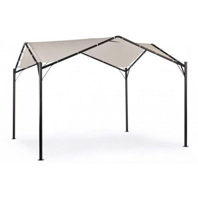 BIZZOTTO - Gazebo in Acciaio 3.5x3.5 - Antracite BIZZOTTO - Gazebo in Acciaio 3.5x3.5 - Antracite