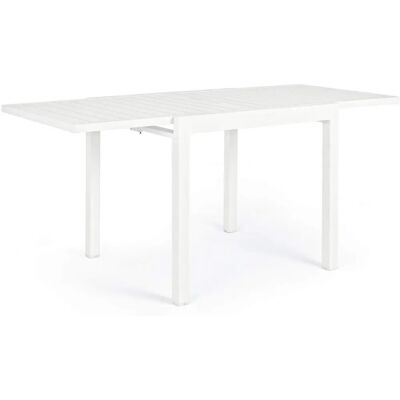 Tavolo da Giardino Estensibile Bianco Pelagius di Bizzotto Tavolo da Giardino Estensibile Bianco Pelagius di Bizzotto
