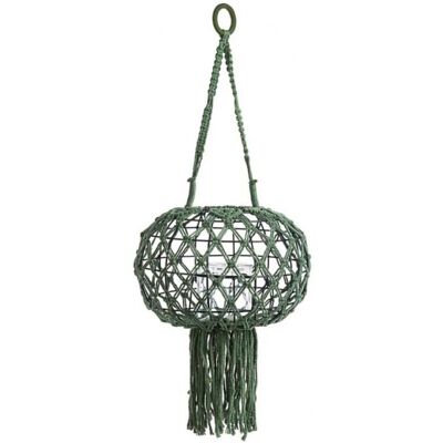 Lanterna sospesa stile vintage Iperbriko - Verde Lanterna sospesa stile vintage Iperbriko - Verde