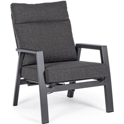 BIZZOTTO - Sedia a sdraio da giardino moderna con cuscini BIZZOTTO - Sedia a sdraio da giardino moderna con cuscini