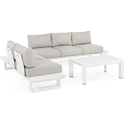Bizzotto Konnor Set Salotto da Giardino Angolare - Moderno Esterno Bizzotto Konnor Set Salotto da Giardino Angolare - Moderno Esterno