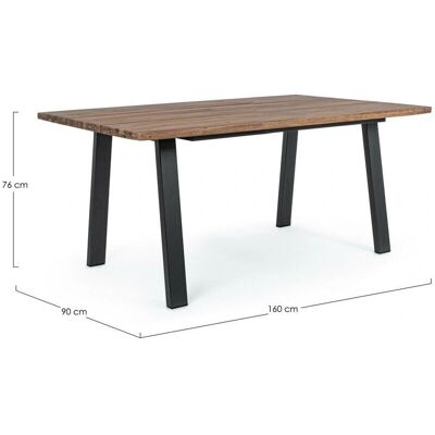 BIZZOTTO - Tavolo da giardino in acacia - 160x90cm - Arredo da esterni BIZZOTTO - Tavolo da giardino in acacia - 160x90cm - Arredo da esterni