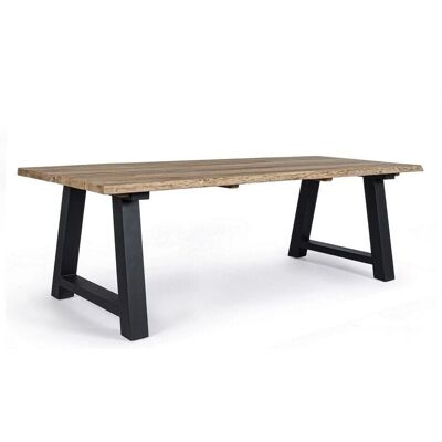 Bizzotto ROLLAND Gartentisch - Holz & Aluminium - 240x100x77cm Bizzotto ROLLAND Gartentisch - Holz & Aluminium - 240x100x77cm
