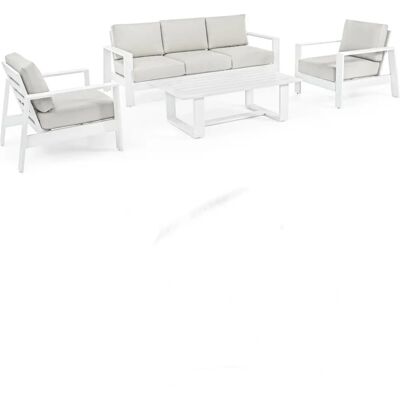 BIZZOTTO - Set da Giardino Baltic - Bianco BIZZOTTO - Set da Giardino Baltic - Bianco