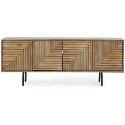 Meuble TV BIZZOTTO Darsey - Design moderne et minimaliste - Publicité Meuble TV BIZZOTTO Darsey - Design moderne et minimaliste - Publicité