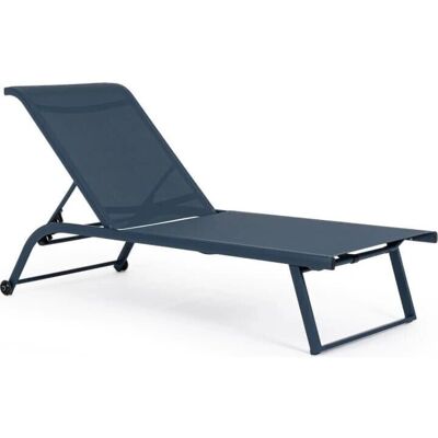 BIZZOTTO Taylor Cama Reclinable de Exterior - Náutico Azul BIZZOTTO Taylor Cama Reclinable de Exterior - Náutico Azul