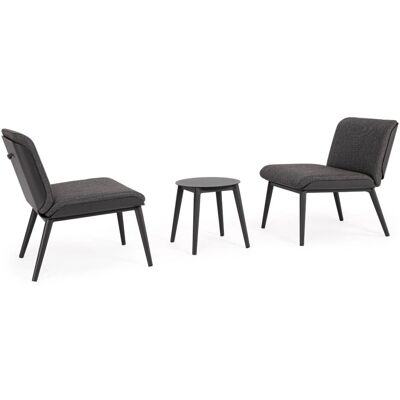 BIZZOTTO - Ensemble de jardin en aluminium avec table et chaises - Publicité BIZZOTTO - Ensemble de jardin en aluminium avec table et chaises - Publicité