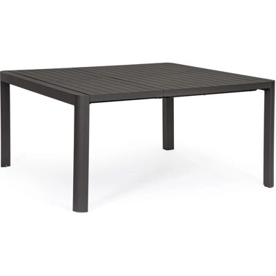 Table de jardin extensible Bizzotto Kiplin - 97-149cm - Gris - Publicité Table de jardin extensible Bizzotto Kiplin - 97-149cm - Gris - Publicité