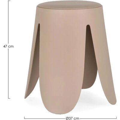 BIZZOTTO - Sgabello interno Imogen in polipropilene color avorio - Arredamento interno BIZZOTTO - Sgabello interno Imogen in polipropilene color avorio - Arredamento interno
