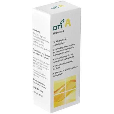 OTI Srl OTI A Vitamina A - 20 ml Integratore alimentare OTI Srl OTI A Vitamina A - 20 ml Integratore alimentare