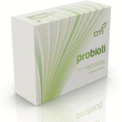 OTI Srl Probioti - 60 capsule integratore probiotico per l'equilibrio intestinale OTI Srl Probioti - 60 capsule integratore probiotico per l'equilibrio intestinale