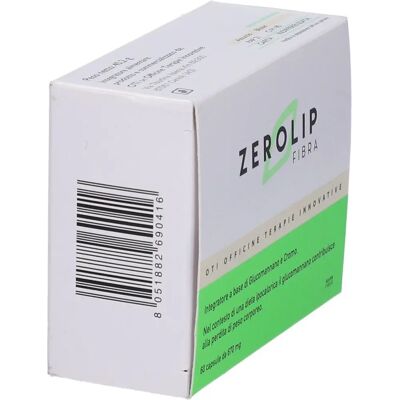Oti Srl Zerolip Fibra - Integratore per perdita peso - 60 capsule Oti Srl Zerolip Fibra - Integratore per perdita peso - 60 capsule