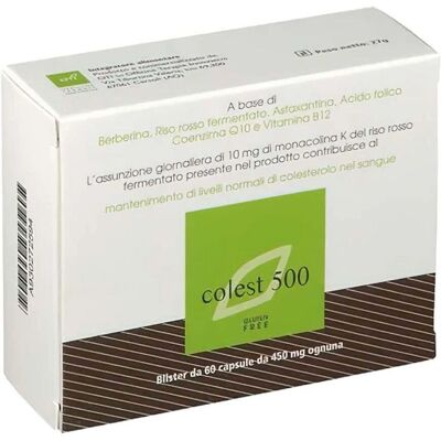 Oti Berberina 60 Capsule - Supporto Colesterolo Oti Berberina 60 Capsule - Supporto Colesterolo