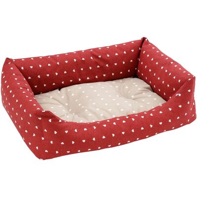 BARONI HOME - Lit pour chien 60x70 cm - Gris Étoiles - Pet Bed - Publicité BARONI HOME - Lit pour chien 60x70 cm - Gris Étoiles - Pet Bed - Publicité