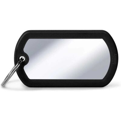 MyFamily HTB05BLACK - Nero Ottone Militare Targa per Animali Domestici MyFamily HTB05BLACK - Nero Ottone Militare Targa per Animali Domestici