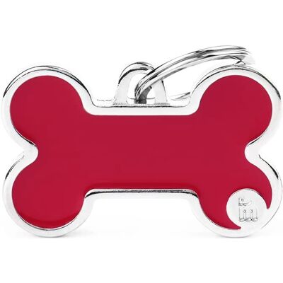 Amicafarmacia Amicafarmacia Hund Katze ID Rotes Knochen - Haustier ID-Marke Amicafarmacia Amicafarmacia Hund Katze ID Rotes Knochen - Haustier ID-Marke
