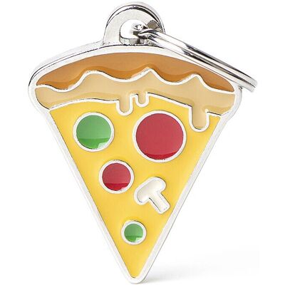 MyFamily - CHPIZZA - Pizza - Zamak - Tieranhänger MyFamily - CHPIZZA - Pizza - Zamak - Tieranhänger
