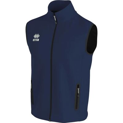 Errea Unisex Blaue Ärmellose Jacke - Jacke Errea Unisex Blaue Ärmellose Jacke - Jacke