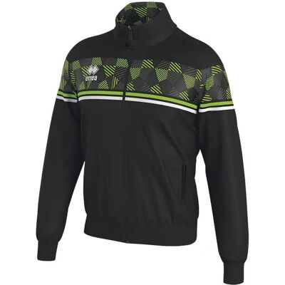 Errea Donovan Jacke - Schwarz Grün Weiß - S Errea Donovan Jacke - Schwarz Grün Weiß - S