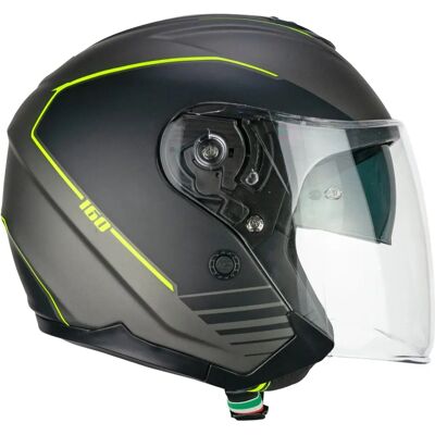 Casco Moto Jet CGM 160G JAD Ride - Casque moto - Publicité Casco Moto Jet CGM 160G JAD Ride - Casque moto - Publicité