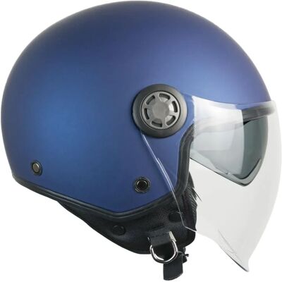 Casco Moto Ska-P 1SHA MONO Azul Satinado - Casco Casco Moto Ska-P 1SHA MONO Azul Satinado - Casco