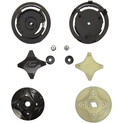 CGM - CGM 169 - Graphite - Jet helmet visor kit CGM - CGM 169 - Graphite - Jet helmet visor kit