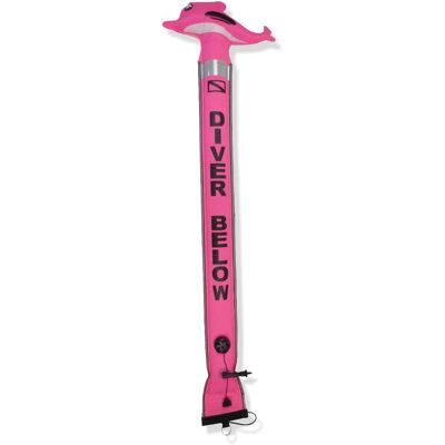 Boetta Dolphin Deco di Best Divers - Rosa, 15m, Segnalatore di Sicurezza Boetta Dolphin Deco di Best Divers - Rosa, 15m, Segnalatore di Sicurezza