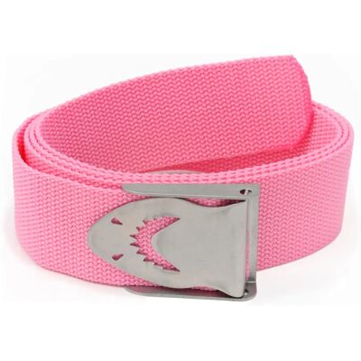 Ceinture avec Boucle de Requin en Acier Inoxydable Rose - Ceinture Ceinture avec Boucle de Requin en Acier Inoxydable Rose - Ceinture