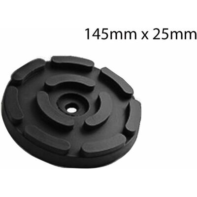 BES - Tampone Cuffia Gomma Ponte Elevatore 145x25mm - Black - Tampone in gomma di ricambio BES - Tampone Cuffia Gomma Ponte Elevatore 145x25mm - Black - Tampone in gomma di ricambio