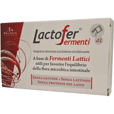 Paladin Pharma Spa Lactofer Fermenti - 12 Bustine - Supporto Digestivo Paladin Pharma Spa Lactofer Fermenti - 12 Bustine - Supporto Digestivo